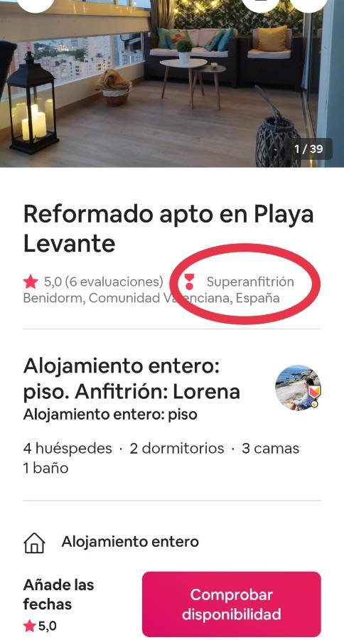 Playa Levante, Recien Reformado Benidorm Dış mekan fotoğraf